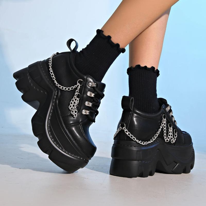 Pantofi de Damă Fashion Punk Gotic 2025 Noi cu Talpă Groasă Platformă de Firmă Pantofi Mary Jane cu Pană Toc Înalt Petrecere Cosplay Designer Pantofi Lolita