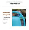 Large Capacity Plastic Watering Can with Long Spout for Gardening, Ideal for Flowers and Vegetables