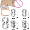 FRRK 653g 4 Größen Hoden Anhänger Ring Gewichtheben Kugel Dehner Hodensack für Männer Heavy Duty Kugel Anhänger Kugel Hahn Ring