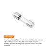 MECCANIXITY 10 Pcs Fast Blow Glass Fuse 5A 125V 5x20mm Glass Tube Fuses Fast-Acting Fuses for PCB Board Electronic Devices Home Appliances Light