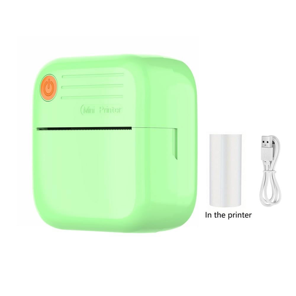 Imprimante Mini Portabile Wireless BT Fără Cerneală Imprimantă pentru Etichete Foto Autocolante Mașină de Etichetat Preț pentru Birou Școală Bucătărie