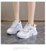 Dad shoes girl 2025 spring and autumn new fashion casual platform ins trendy thin student breathable sports shoes