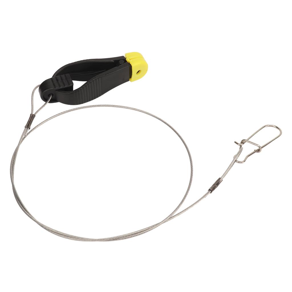 Schnurfreiklemmen mit 17,5 Zoll er U-Typ Schnappverschluss Stromlinienförmiges Design Power Grip Schnurfreiklemme für Boots-Trolling