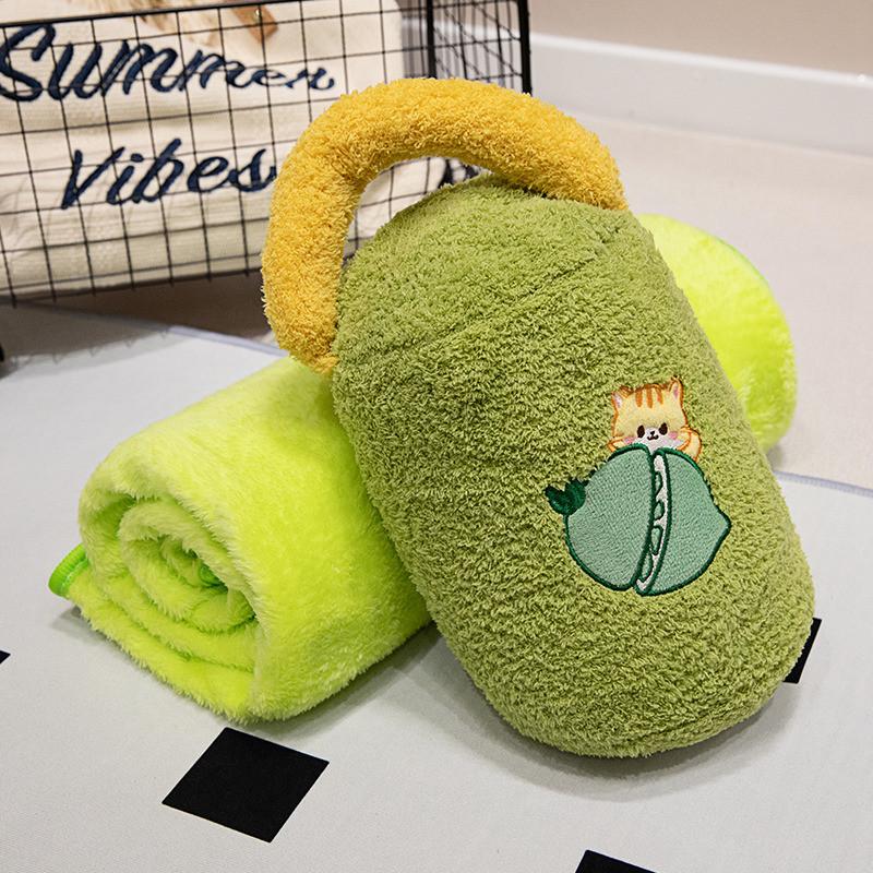 

Plush Soft Cushion Pillow With Stitched Design For Office And Use Car StyleA