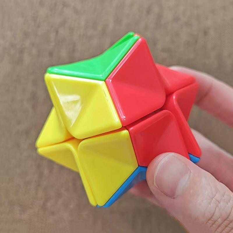 Polygon Speed Cube 2X2X2 Brain Teaser Puzzles for Adults Kids Educational Toys IQ Test Fun Challenge Cubo Mágico Zauberwürfel