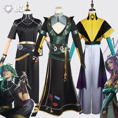 North Water Cosplay: League of Legends Laruen Ezreal EZ Yone (Klukovská skupina Srdce z oceli)