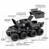 1:32 Conqueror Sabertooth Polizeiauto Legierung Miniatur Diecast Spielzeugmodell Rückzieher mit Sound Licht Türen zu öffnen Fahrzeuge Jungen Geschenke