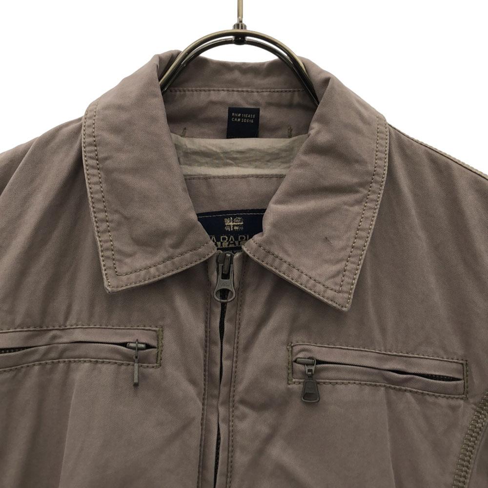 NAPAPIJRI Zip jacket S Beige Men's Used