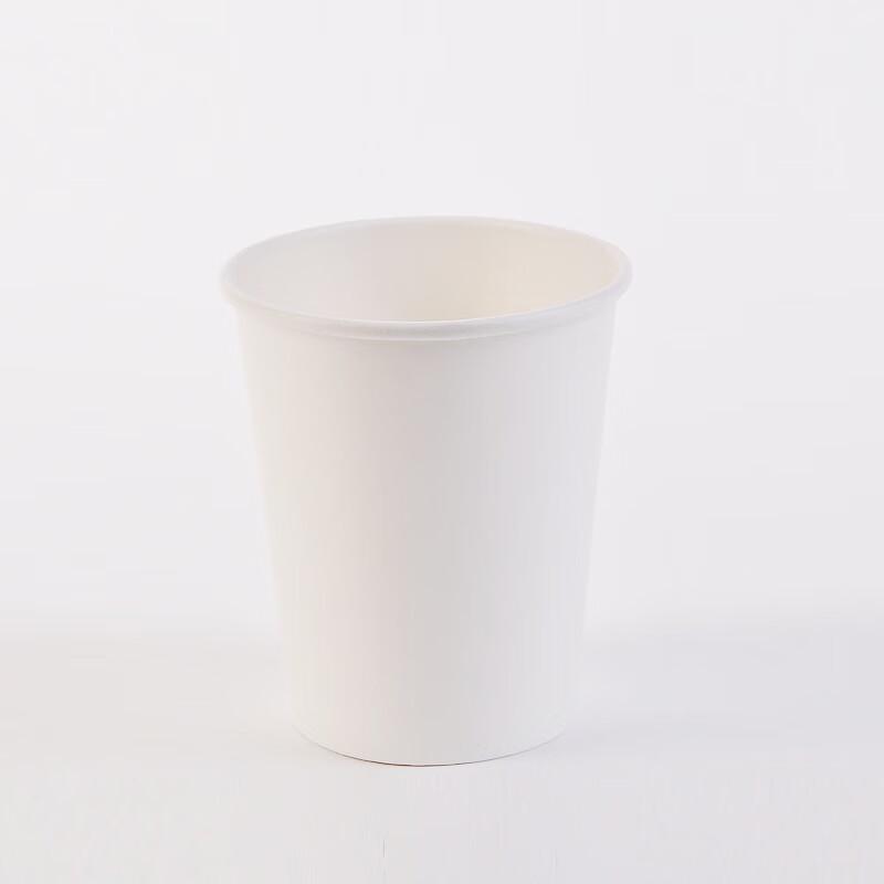 ZISIZ Thickened White Disposable Paper Cups