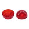 2pcs Lens Cover Side Light Lenses Cover Tail Brake Light Lens Replacement for Land Rover Defender 90 110, Red