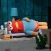 Pop Mart SpongeBob Bikini Bottom Buddies Assorted Plush Toy Set 6 Pieces PVC Blind Box Figures