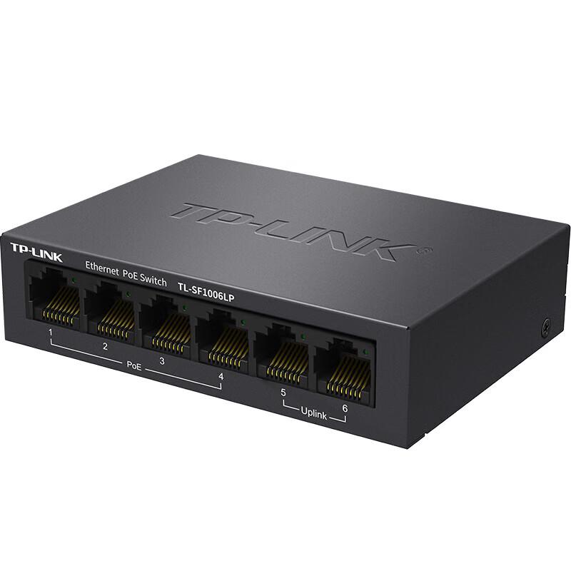 Tp-Link TL-SF1006LP 6-Port Fast Ethernet PoE Switch