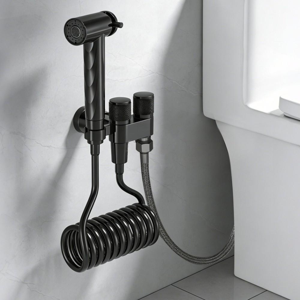High Pressure Bidet Sprayer Plastic Toilet Sprayer Portable Water Sprayer Modern Bathroom