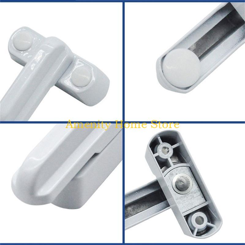 

F26C Secure T Shaped Lock Strong Lock Durable Lock Sashes Blocker Window Jammer Simple Installation for UPVC Doors & Windows CN