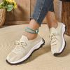 Jinjiang new casual shoes women's breathable couple large size Korean version fly-woven lightweight sports shoes running shoes