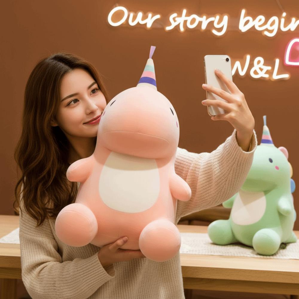 Cute Design Dinosaur Plush Toys Soft Stuffed Dino Dolls Cartoon Stuffed Animal Birthday Gift
