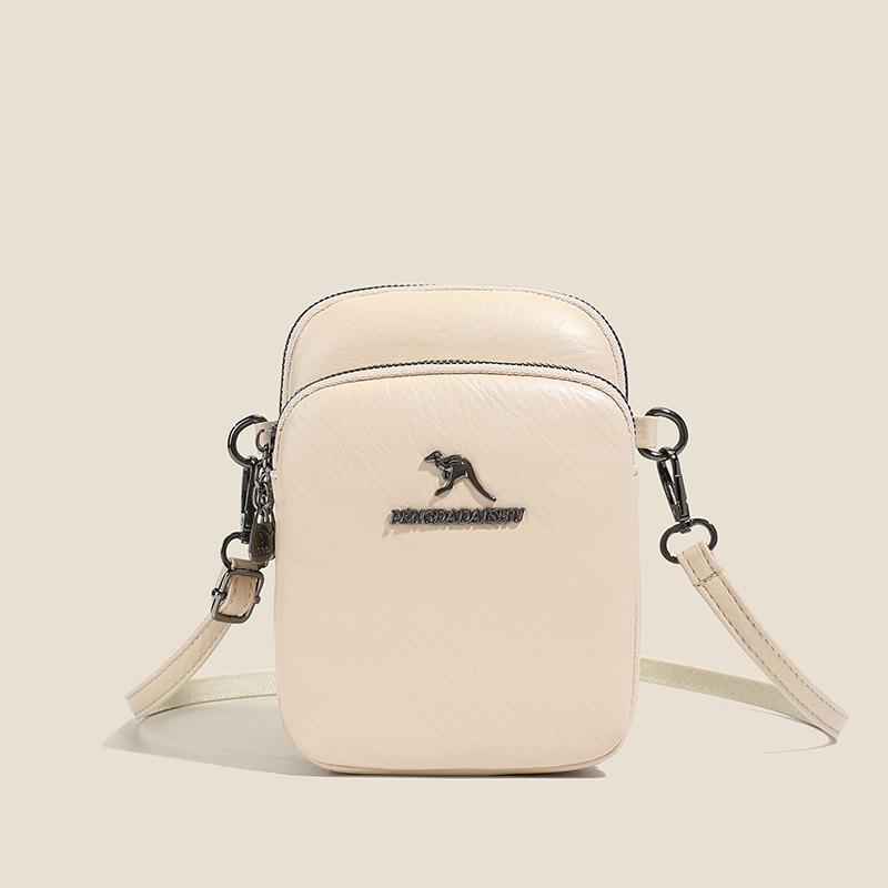 Сумка для мобильного телефона, Кошелек Zero, Высококлассная и элегантная сумка через плечо, Модная сумка для мамы бежевый