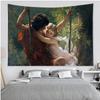 Renaissance Tapestry Oil Painting Art Tapestry Hippie Wall Hanging Tapestries Hanging Tarot Hippie Bedroom Dorm Wall Art Decor