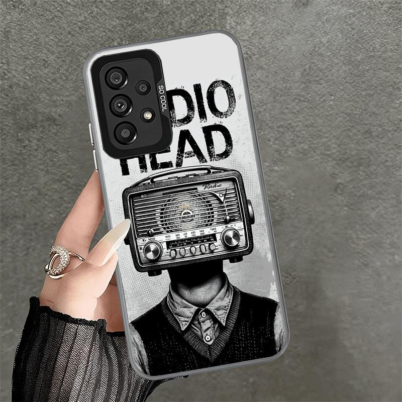 R-Radiohead Bnad Soft Phone Case for Samsung A17 A16 A15 A14 A13 A57 A56 A55 A54 A53 A37 A36 A35 A34 A33 A26 A25 A24 A23 A52