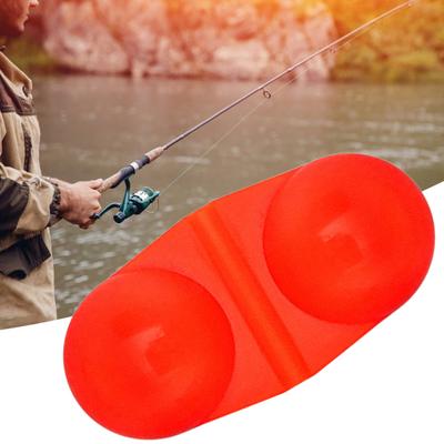 20Pcs Fishing Double Rattle Beads Compact Size Portable Fishing Line Rattles Sea Fishing Attractor Bell Beads