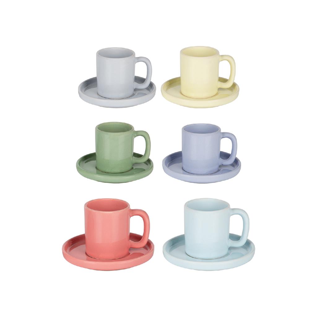 Mss Home 6 Pers. Set Cești De Cafea Turcă Cești Espresso Set Cești De Cafea
