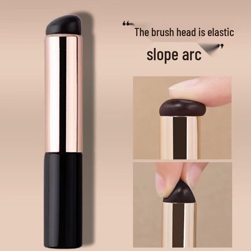 Silicone Lip & Nail Patting Brush – Reusable Blending Tool for Salons
