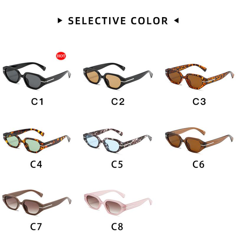 Women's sunglasses, personalized small-frame sunglasses, men's and women's fashion simple sunglasses