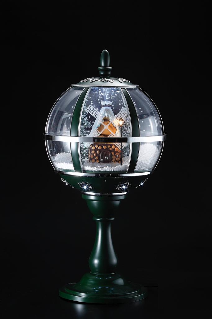 Christmas Snowing Lamp Ball Pinwheel WG-4636GR