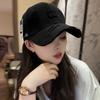 Letter Embroidery Ripped Cap Tide Couple Versatile Face Small Baseball Cap Outdoor Face Small Sun Cap