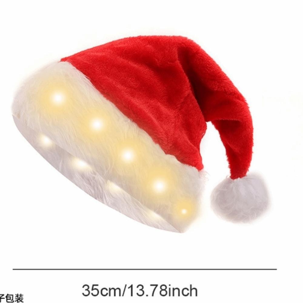 Leuchtende Rote Aufleuchtende Weihnachtsmütze Blinkende Lichter Rote Weihnachtsmütze Weihnachts Mütze Weihnachtsgeschenke