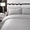 Three-Centimeter Satin Stripe Jacquard Hotel Bedding Set - 4 Piece, 120g High-Weight, Luxury Guesthouse or Homestay Collection.