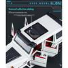 Large 1/18 Sacle Benz G800 Off Road SUV Alloy Metal Diecast Model Car Sound & Light Collectibles Ornaments Birthday Gift Friend