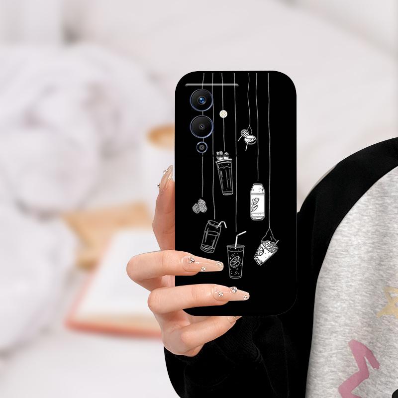 Für infinix NOTE 12 PRO 5G Hülle X671B TPU Wolf Katze Silikon Stoßfänger Abdeckung für Infinix Note 12 Pro 5G Handyhülle Note12 Pro 5G