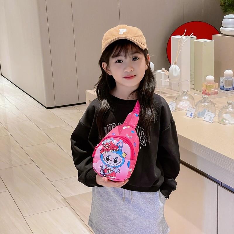 Kids Pattern Cartoon Single Shoulder Crossbody Chest Bag Fashion Gift