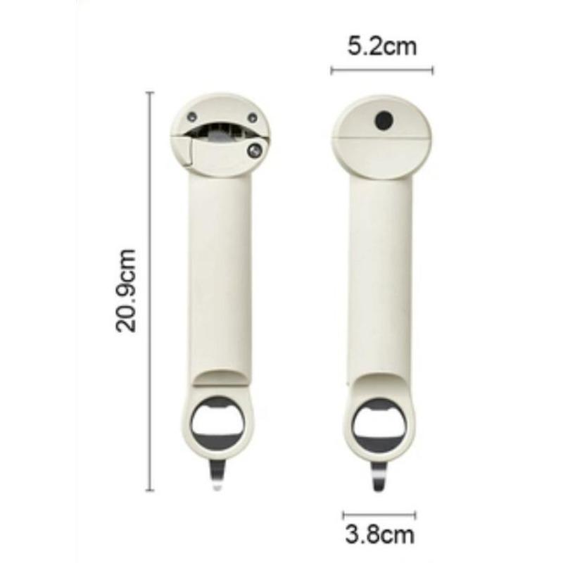 Edelstahl-Glasöffner - multifunktionales Küchenwerkzeug für ältere Menschen, Handbeschwerden und Erleichterung