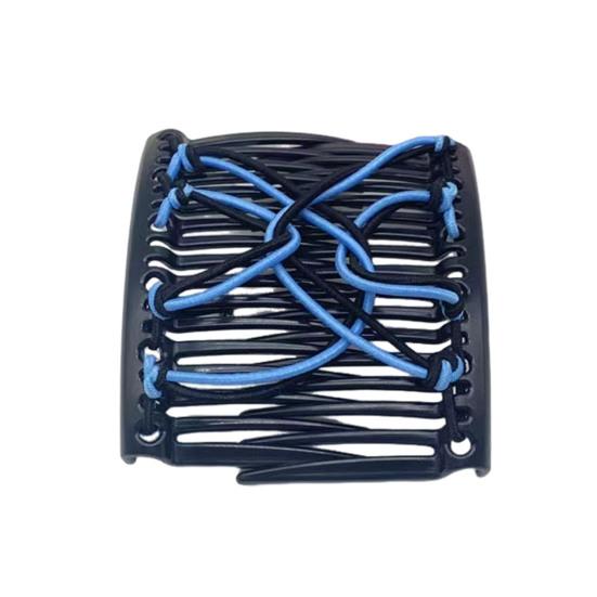 Women Hair Comb Elastic Rope Design Non-Slip Hair Comb Yoga Running Makeup Versatile Hair Accessories