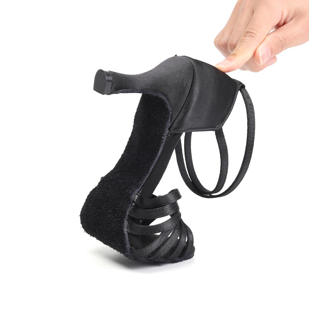 Women Latin Dance Shoes High Heel 7CM Ballroom Salsa Tango Dancing Shoes Indoor Dancing Shoes