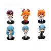New Century Evangelion Anime Girl Figure Set Pvc Collectible Toy For Cake Decor