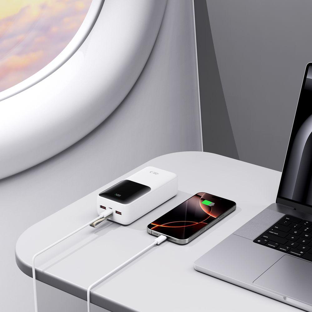 Tech-Protect Pb03 Power Bank 30000Mah 22.5W White