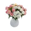 Rose Flower Artificial Wedding Hotel Restaurant Room Decoration Desktop Ornament