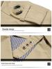 Men’s Autumn Casual Mid-Length Windbreaker Jacket - Trendy Plus Size Outerwear for Business