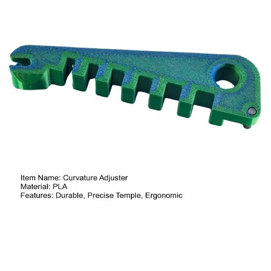 Eyeglass Curvature Adjuster Glasses Frame Bender for Precise Temple Arm Adjustment Protects Frames Prevents Slipping DIY