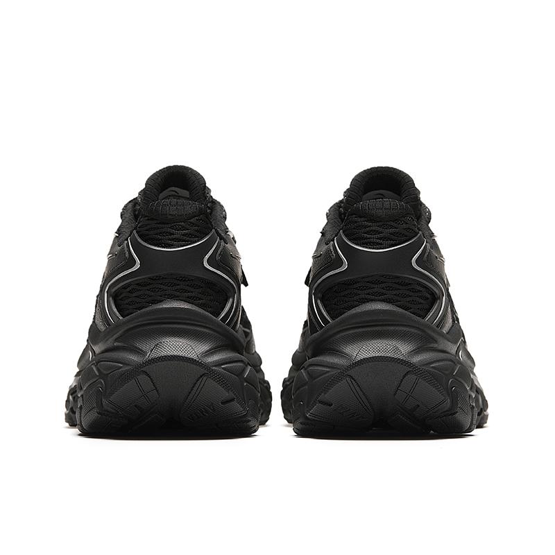 Anta Star Moon Shock Absorption Non-Slip Wear-Resistant Low-Top Dad Shoes Women Sneaker Gray Black 922418880-2