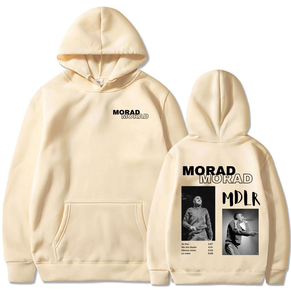 Rapper Morad MDLR Tour Album 2025 Hoodies Men Women Clothing Hip Hop Fashion Hooded Sweatshirts Long Sleeve Pullovers Streetwear