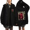 Anime Attack On Titan Printed Zip-Up Hoodie Unisex Casual Sportswear Long Sleeve Sweatshirt