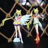 24cm Eternal Sailor Moon Figures Anime Tsukino Usagi Action Figure Eternal Tiare PVC Cake Ornaments Collection Model Toys Gifts