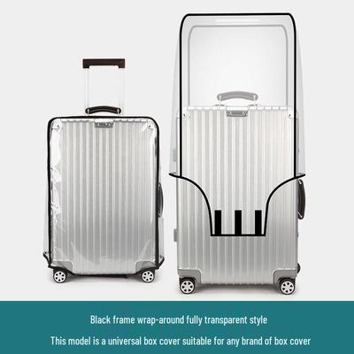 Transparent, Thick, Wear-Resistant Waterproof Luggage Cover for 20/24/26/28 Inch Suitcases