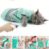 Mesh Cat Grooming Bathing Bag Pet Adjustable Cats Washing Bags For Pet Nail Trimming Injecting Anti Scratch Bite Restraint
