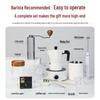 Black 10-Piece Moka Pot & Insulated Tumbler Gift Set