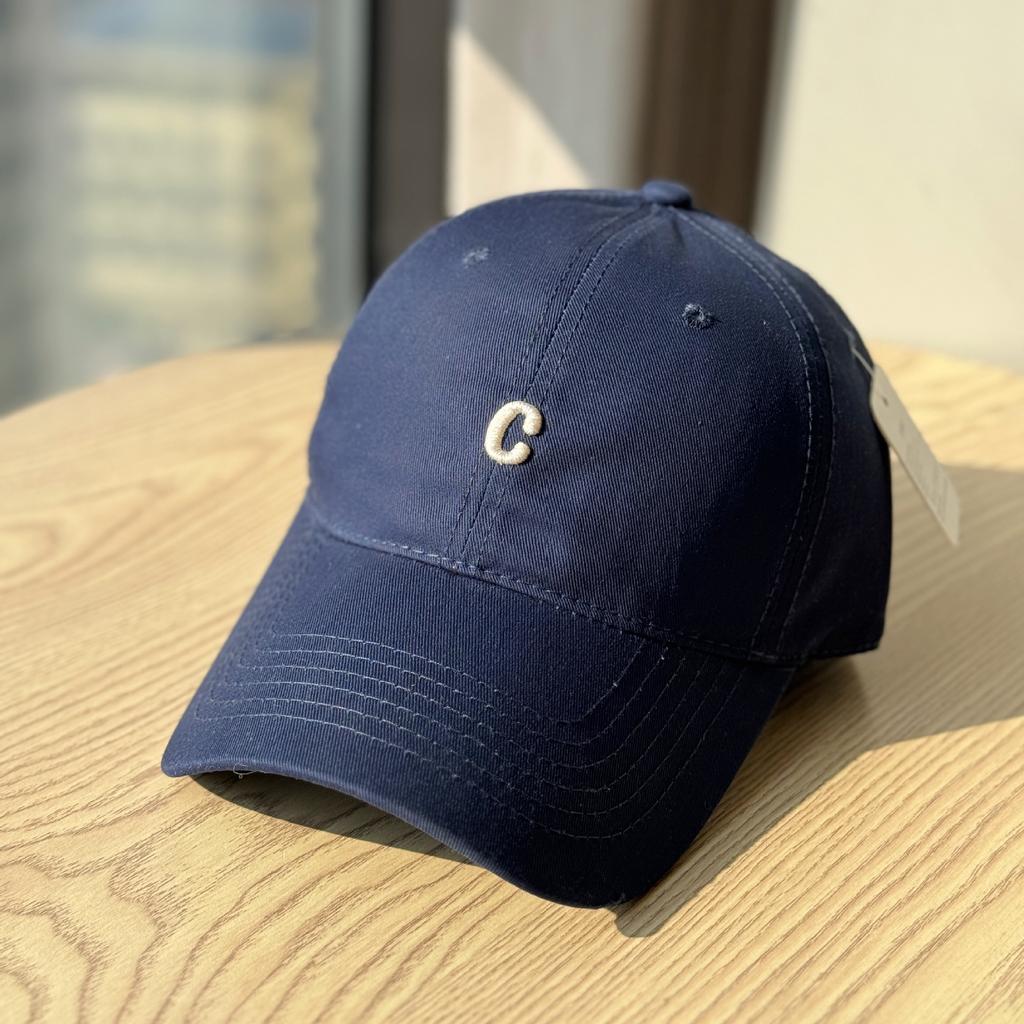 New baseball cap women's spring and summer simple wide brim big head circumference soft top cap showing face small sun hat